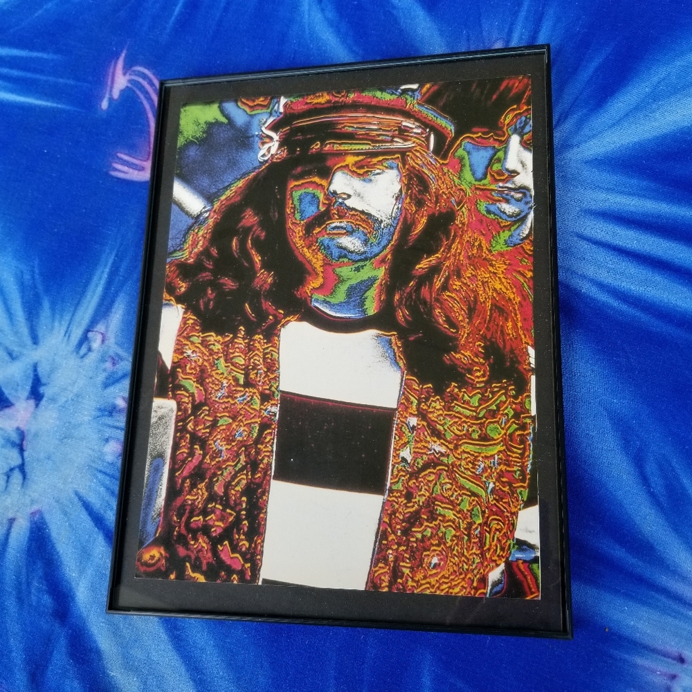 Grateful Dead Psychedelic Art Pigpen  Vintage Jerry Garcia Haight Ashbury